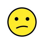 Confused Face SVG Icon